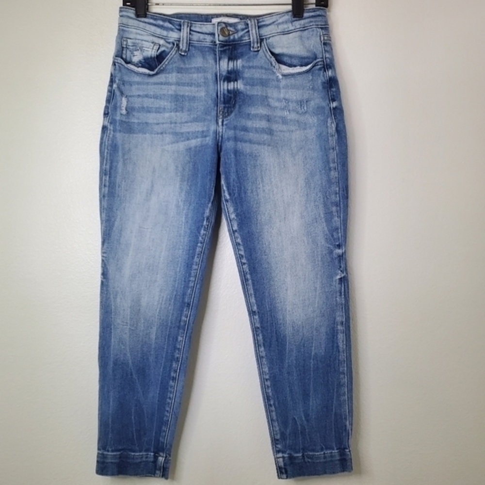 KanCan Signature Women's Mid Rise Ankle Skinny Jean in Cropped Stretch‎ Denim - Picture 12 of 12